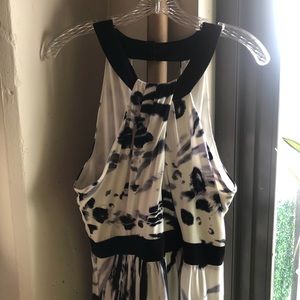 Floral Maxi Dress; size 14